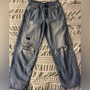 Denim Distressed Jeans